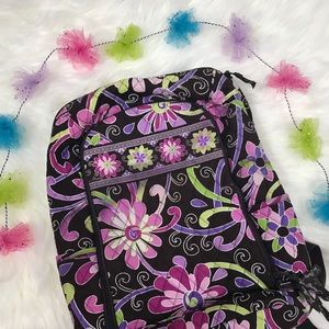 Vera Bradley Laptop Backpack Purple Punch